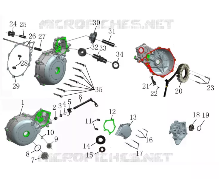 CARTER ALLUMAGE / STATOR