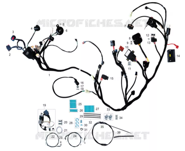 ÉLÉMENTS ÉLECTRIQUES / CABLES