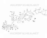 GARDE BOUE ARRIERE / CACHE LATERAUX / CLIGNOTANTS