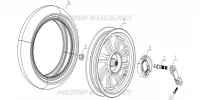 ROUE ARRIERE