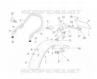 GARDE BOUE / FEU ARRIERE / CLIGNOTANTS