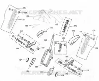 FOURCHE / GARDE BOUE AVANT