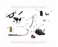 ECHAPPEMENT / BOITE A AIR / SUPPORT BATTERIE