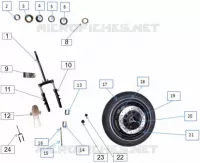 FOURCHE / ROUE AVANT