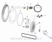 ROUE ARRIERE