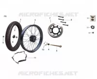 ROUE / FREIN AVANT