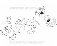 GARDE BOUE ARRIERE / CACHE LATERAUX / CLIGNOTANTS