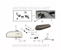 RESERVOIR / SELLE / KIT SERRURE