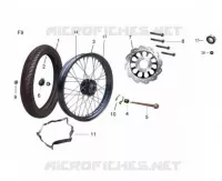 ROUE / FREIN AVANT