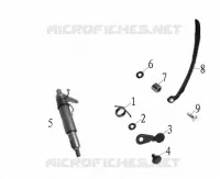 AXE DE MARCHE ARRIERE / GUIDE
