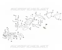 GARDE BOUE ARRIERE / CACHE LATERAUX / CLIGNOTANTS