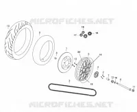ROUE / FREIN ARRIERE