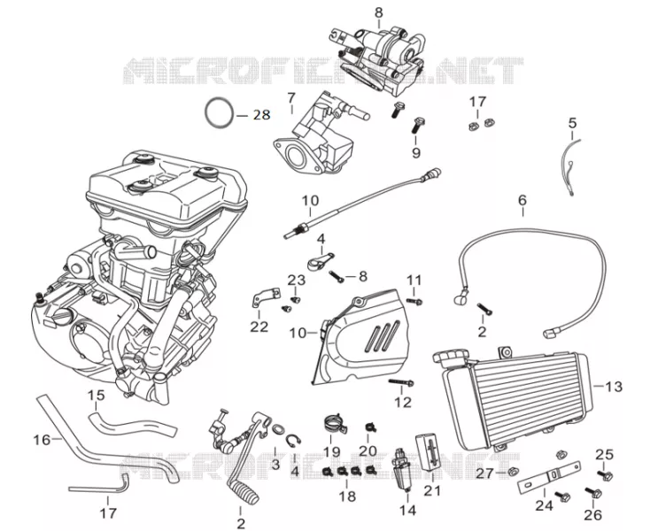 SONDE / CORPS INJECTION / SELECTEUR / RADIATEUR