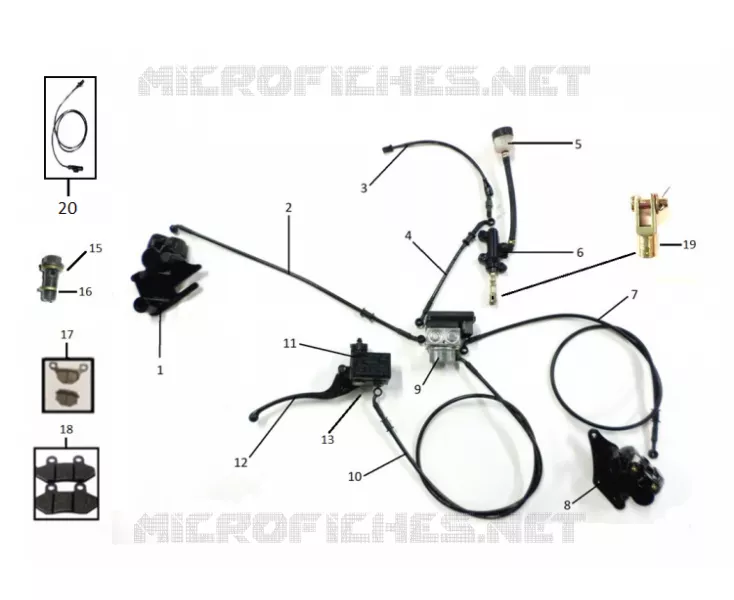 ENSEMBLE FREIN ABS