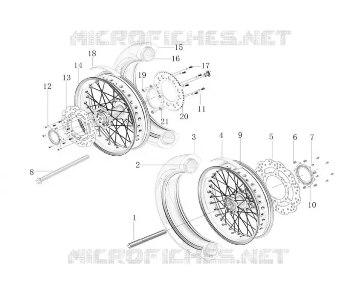 ROUE AVANT / ARRIERE