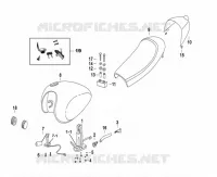 RESERVOIR / SELLE / KIT SERRURE
