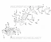 GARDE BOUE ARRIERE / CACHE LATERAUX / CLIGNOTANTS