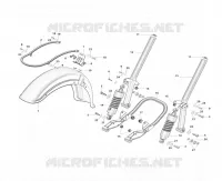 FOURCHE / GARDE BOUE AVANT