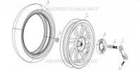 ROUE ARRIERE