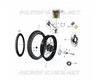 ROUE / FREIN ARRIERE