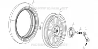 ROUE ARRIERE