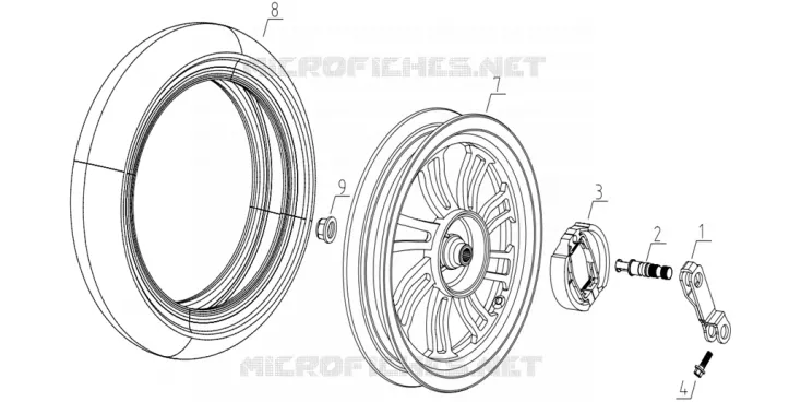 ROUE ARRIERE