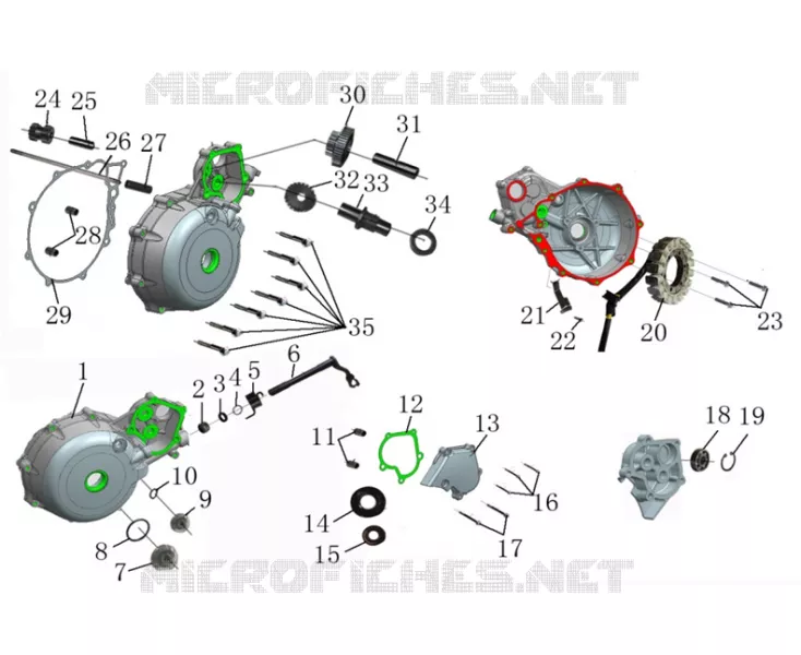 CARTER ALLUMAGE / STATOR