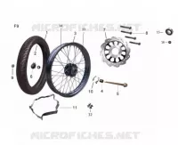 ROUE / FREIN AVANT