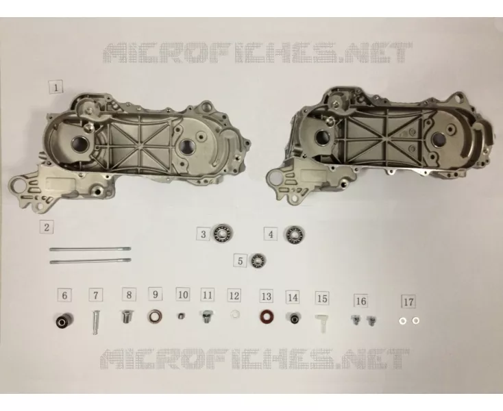 CARTER MOTEUR GAUCHE