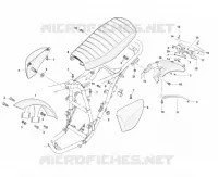 CACHES LATERAUX / GARDES BOUE / SELLE