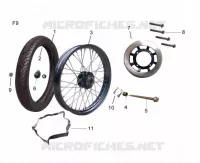 ROUE / FREIN AVANT