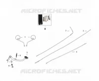 RETROVISEURS / CABLES / PEDALE DE FREIN ARRIERE