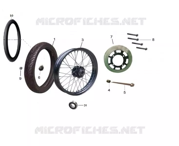 ROUE AVANT