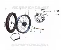 ROUE / FREIN AVANT