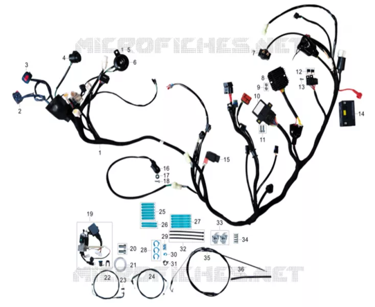 ÉLÉMENTS ÉLECTRIQUES / CABLES