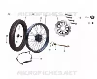 ROUE / FREIN AVANT