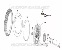 ROUE / FREIN AVANT
