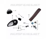 RESERVOIR / SELLE / KIT SERRURE