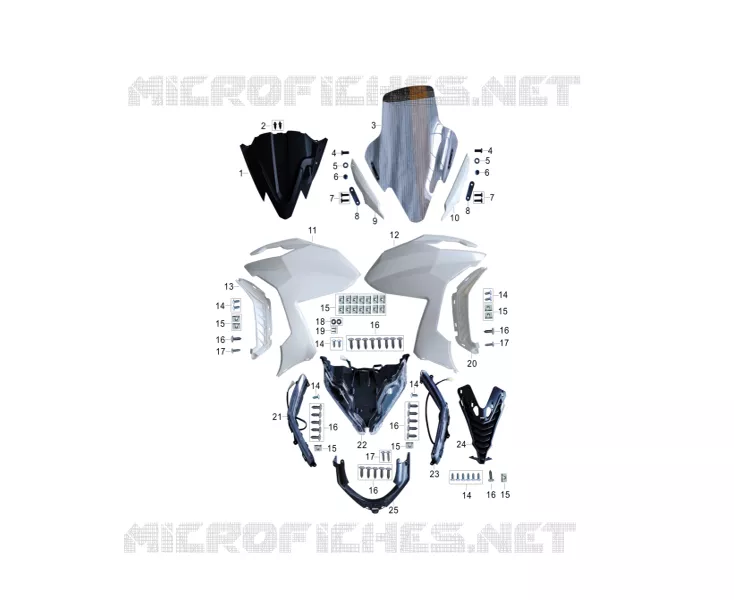 FACE AVANT / PHARE / CLIGNOTANTS