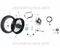 ROUE / FREIN ARRIERE