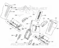 FOURCHE / GARDE BOUE AVANT