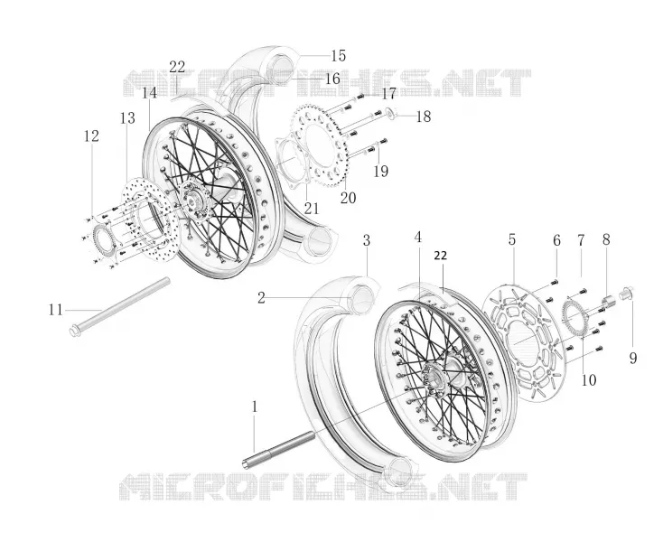 ROUE AVANT / ARRIERE