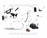 ECHAPPEMENT / BOITE A AIR / SUPPORT BATTERIE