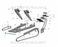 BRAS OSCILLANT  / AMORTISSEUR
