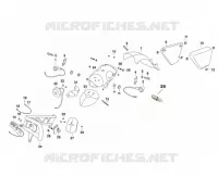 GARDE BOUE ARRIERE / CACHE LATERAUX / CLIGNOTANTS