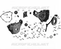 CARTER ALLUMAGE / STATOR pour Mash ADVENTURE 400 2016
