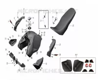 RESERVOIR / SELLE / CLIGNOTANTS pour Mash ADVENTURE 400 2016