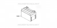 BATTERIE pour Mash BIBOP 50 (2T) 2017