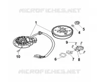 ROTOR / STATOR / ADMISSION pour Mash BIBOP 50 (2T) 2017