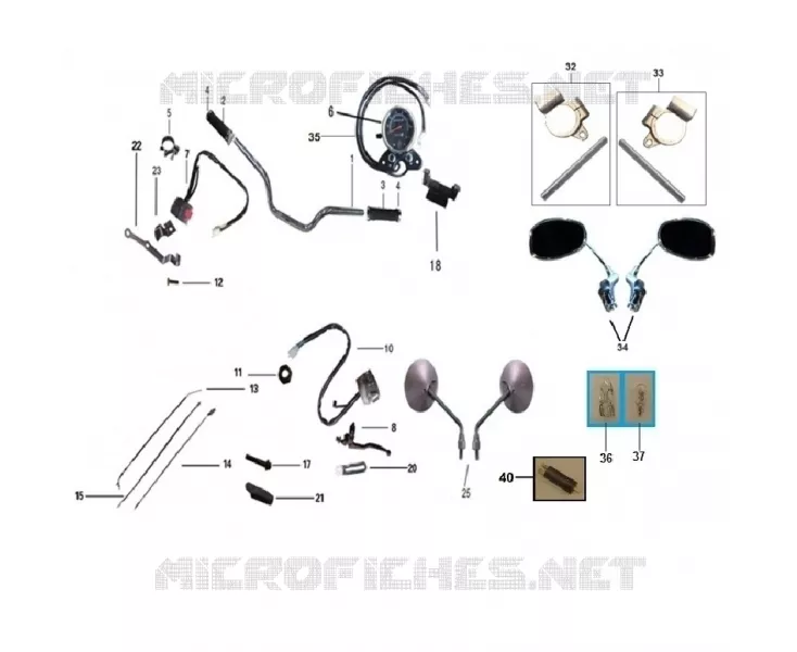 GUIDON Mash MOTO 125 2014 CAFE RACER 125  CAFE RACER 125